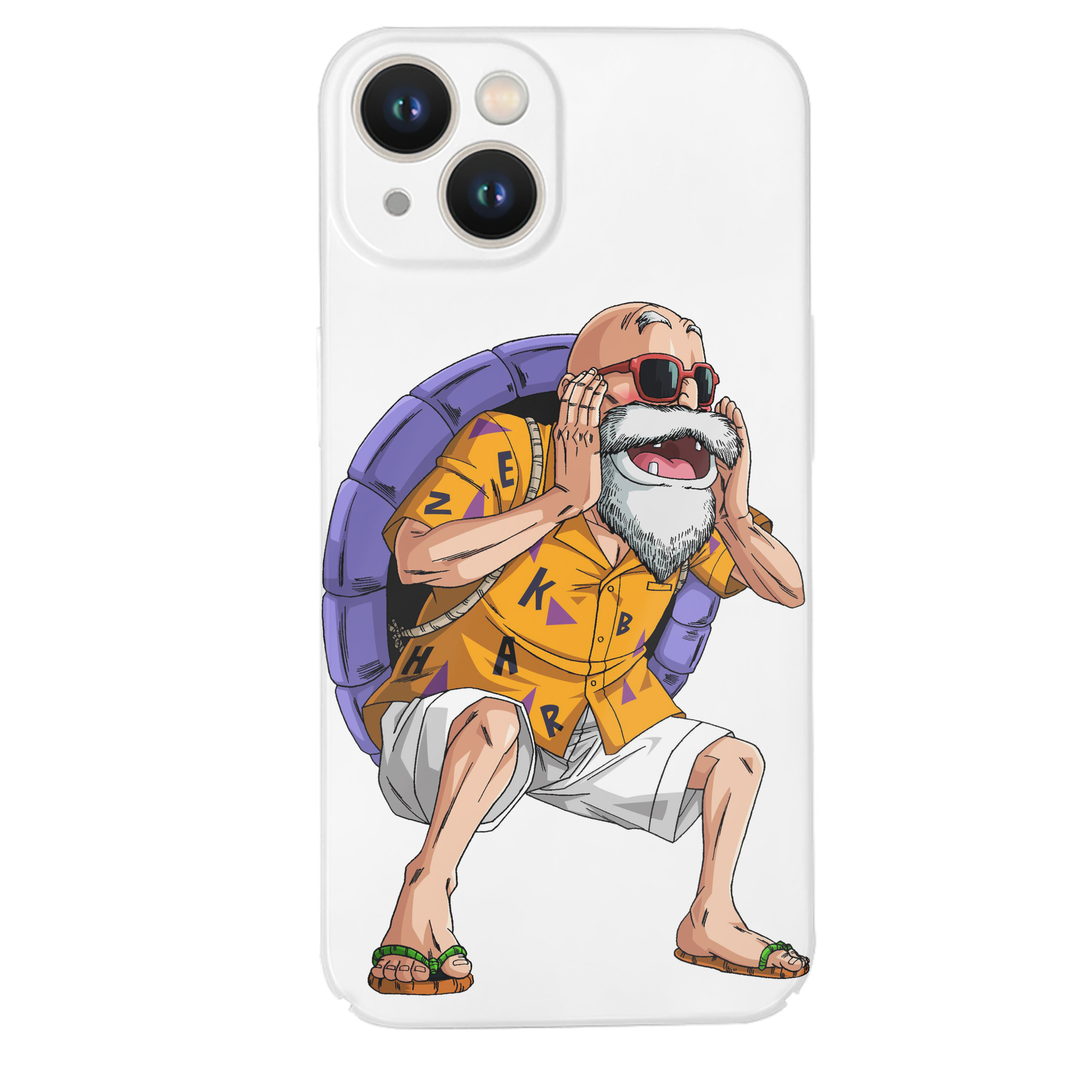 （画像用） ドラゴンボール 亀仙人（かめせんにん） DRAGON BALL Master Roshi Kame Sennin 【iPhone 14シリーズ対応】ハードケース